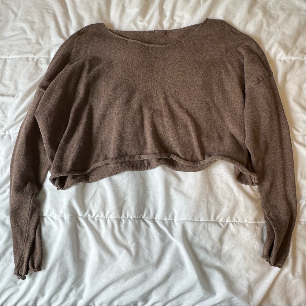 brandy melville cameron crop sweater